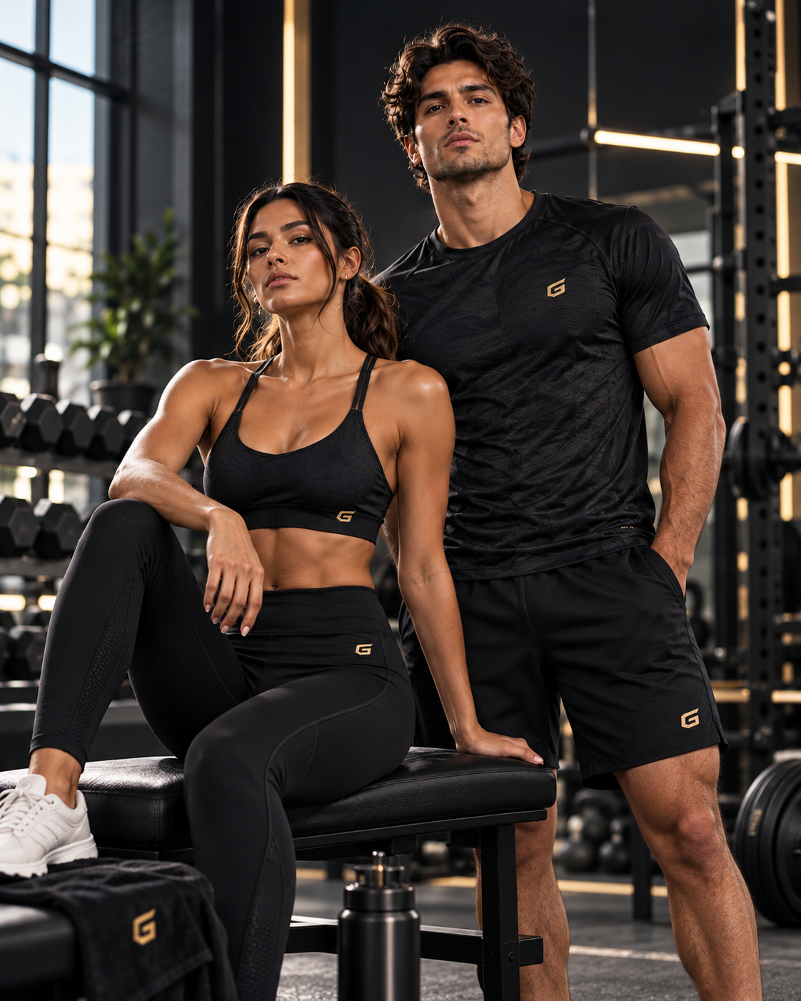 Custom activewear — performance training sets for men and women
